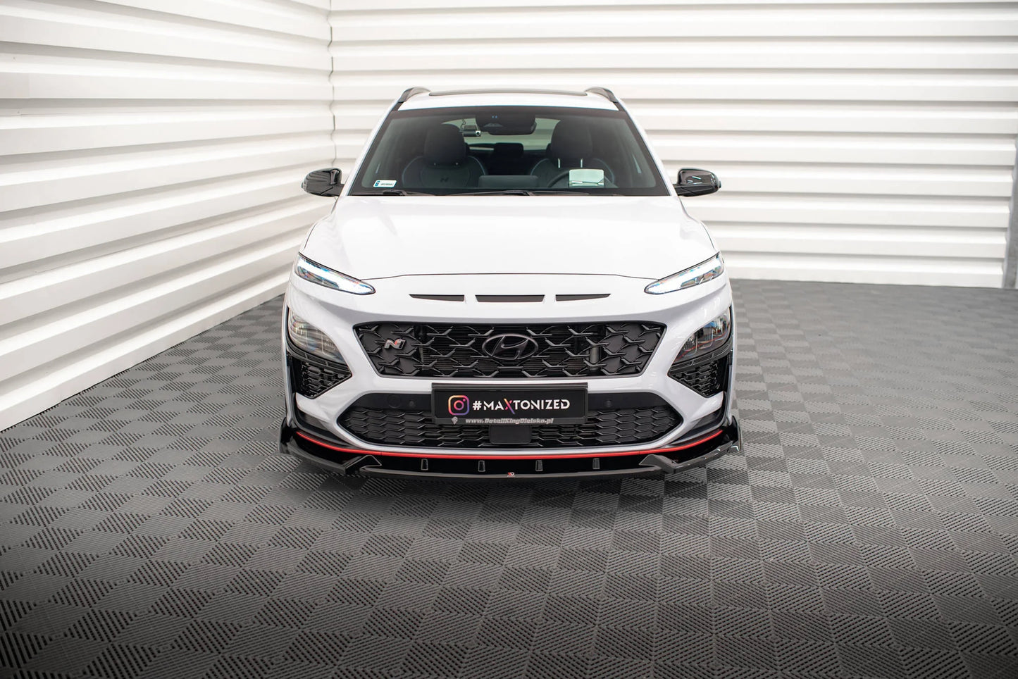 Lame Du Pare-Chocs Avant V.1 Hyundai Kona N Mk1 HY-KO-1-N-FD1G