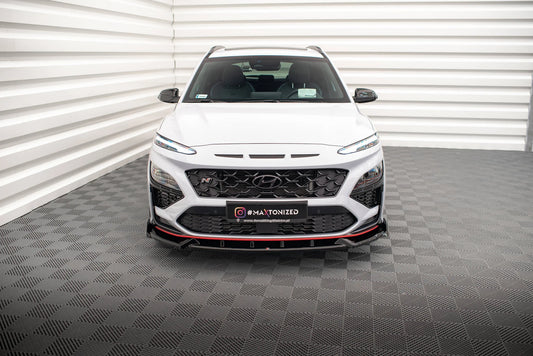 Lame Du Pare-Chocs Avant V.1 Hyundai Kona N Mk1 HY-KO-1-N-FD1G