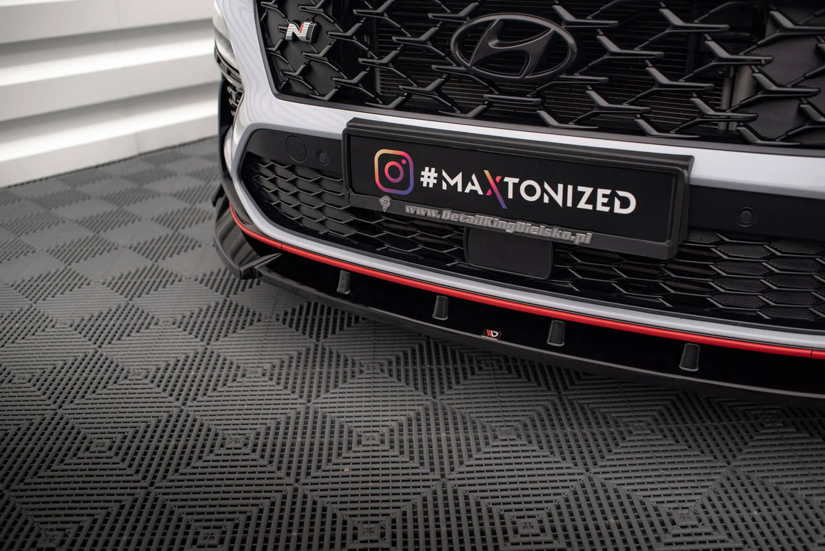 Lame Du Pare-Chocs Avant V.2 + Ailerons Hyundai Kona N Mk1 HY-KO-1-N-FD2G+FSF1B