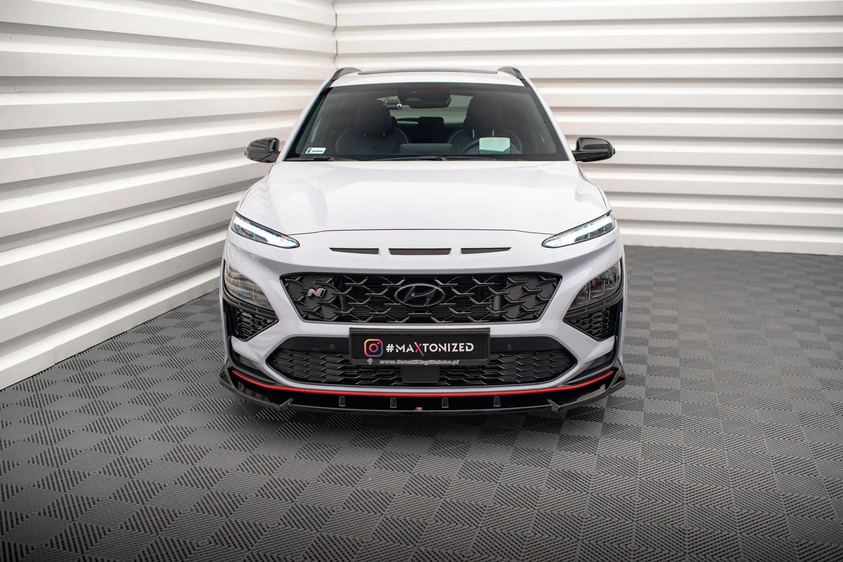 Lame Du Pare-Chocs Avant V.2 Hyundai Kona N Mk1 HY-KO-1-N-FD2G