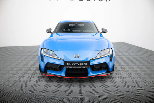 Lame du pare-chocs avant / Splitter V.3 Toyota Supra Mk5 TO-SU-5-FD3G