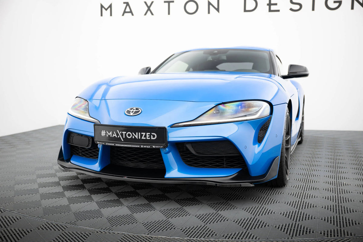 Lame du pare-chocs avant / Splitter V.3 Toyota Supra Mk5 TO-SU-5-FD3RED