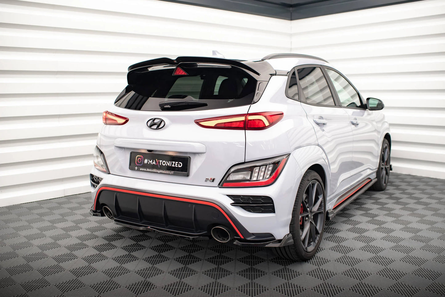 Central Arriere Splitter Hyundai Kona N Mk1 HY-KO-1-N-RD1G