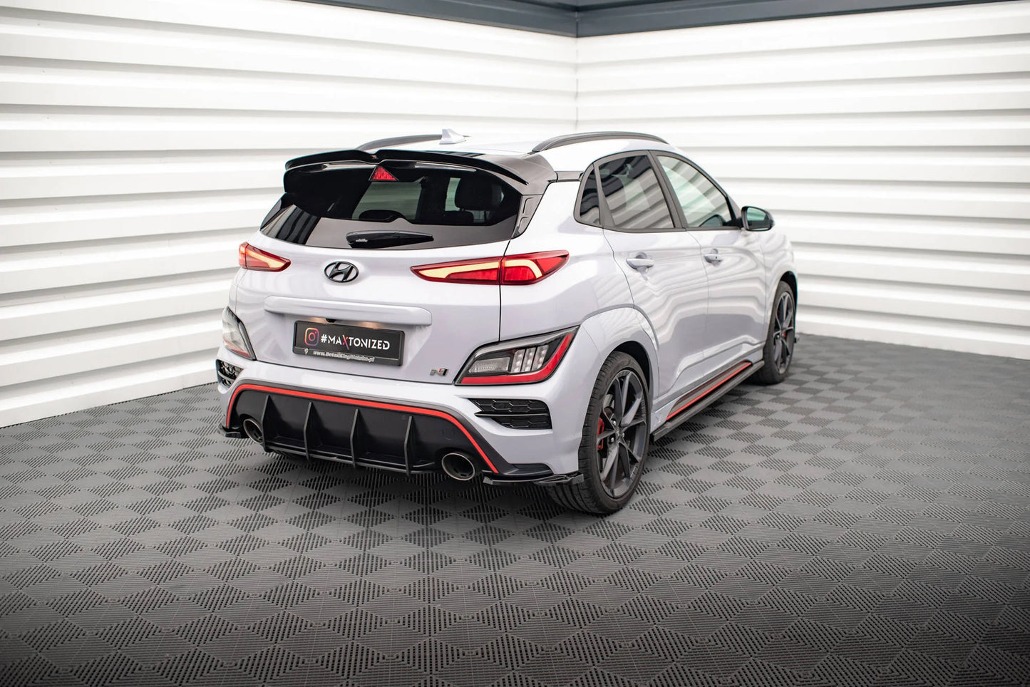 Lames De Pare-Chocs Arrière Latérales V.1 Hyundai Kona Mk1 HY-KO-1-N-RSD1G