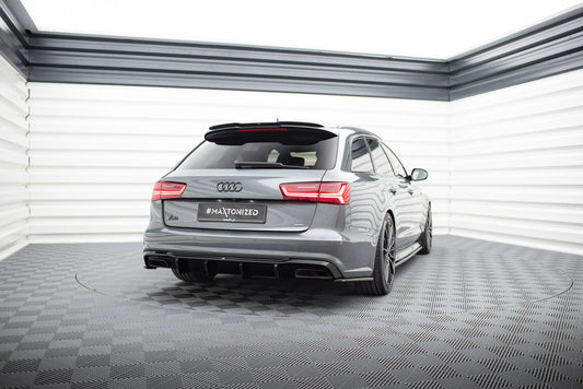 Lames De Pare-Chocs Arrière Latérales Audi S6 / A6 S-Line / A6 C7 FL  AU-S6-C7F-AV-RSD1G