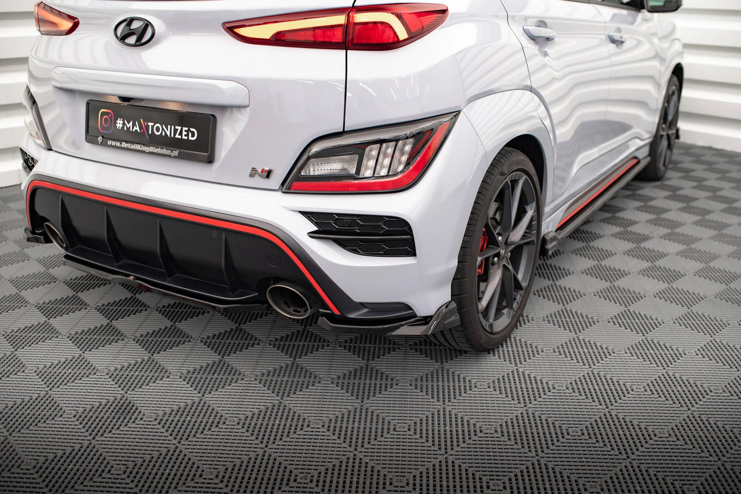 Lames De Pare-Chocs Arrière Latérales V.2 Hyundai Kona Mk1 HY-KO-1-N-RSD2G