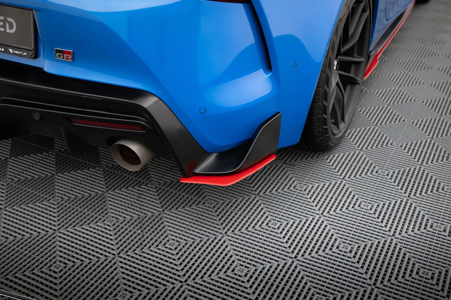Lame du pare-chocs arriere V.2 Toyota Supra Mk5 TO-SU-5-RSD2RED